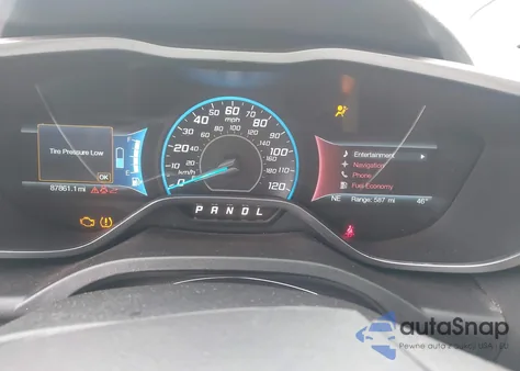 2018 Ford C-Max Hybrid Se из США, поврежденный, VIN 1FADP5AU1JL101601